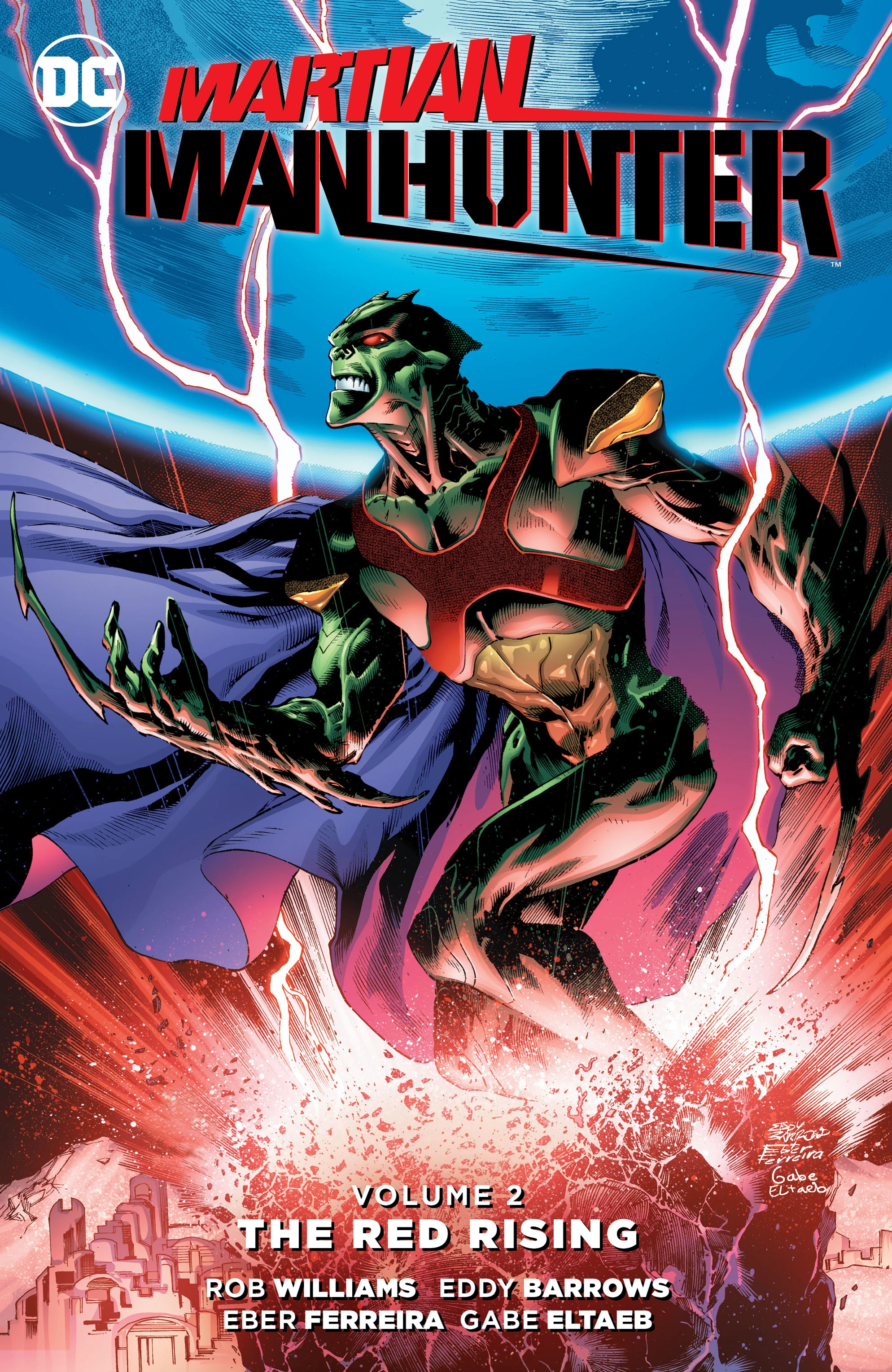 Martian Manhunter Vol. 2: The Red Rising (DC, 2018) cover